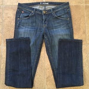 Hudson straight leg jeans